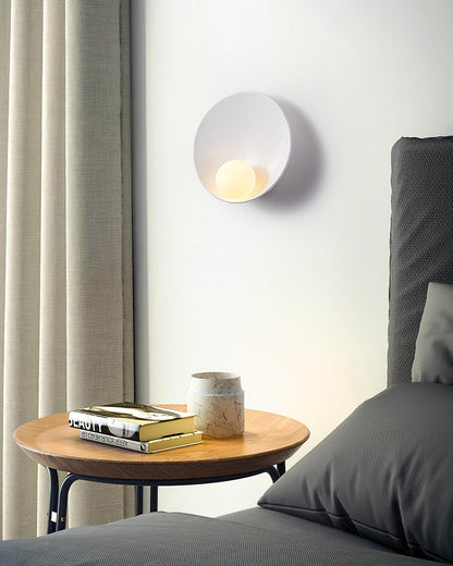 LumaSphere – Round Nordic Wall Lamp for Contemporary Atmosphere