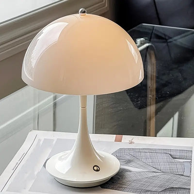 Adjustable LED Mushroom Table Lamp with Touch Dimmer