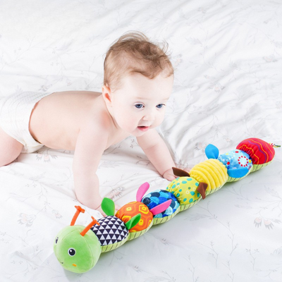 Musical Baby Caterpillar Sensory Plush Toy