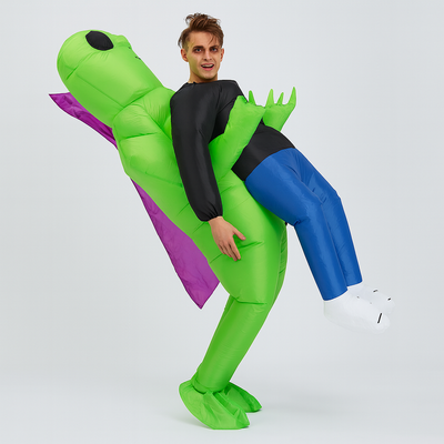 Inflatable Alien Carry Me Costume for Adults