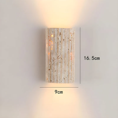 Natural Stone LED Wall Sconce Light