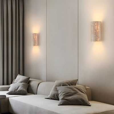 Natural Stone LED Wall Sconce Light