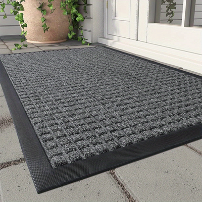 Indoor Outdoor Doormat with Non-Slip Backing