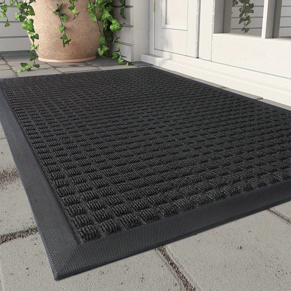 Indoor Outdoor Doormat with Non-Slip Backing
