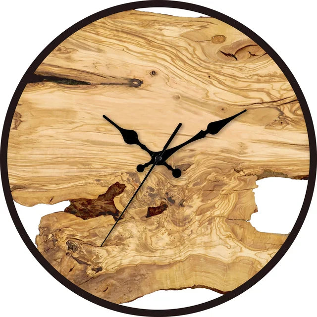 Clear Acrylic Wall Clock – Modern Transparent Design