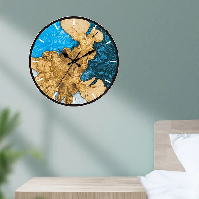 Clear Acrylic Wall Clock – Modern Transparent Design