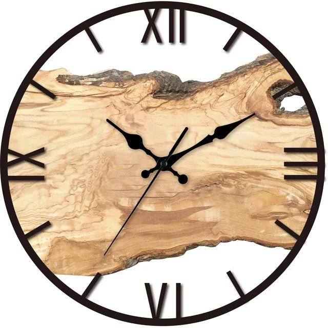 Clear Acrylic Wall Clock – Modern Transparent Design