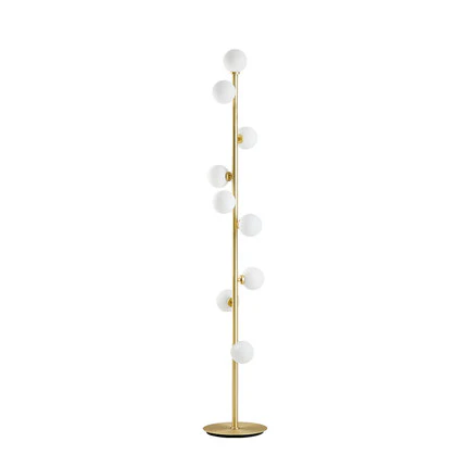Minimalist Nordic Glass LED Floor Lamp