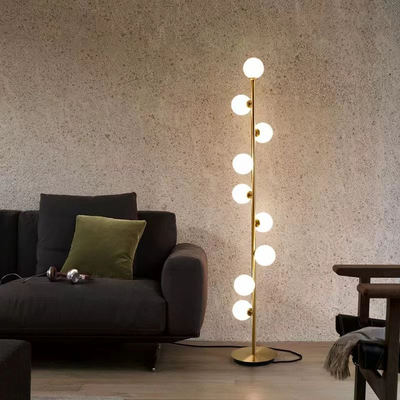Minimalist Nordic Glass LED Floor Lamp