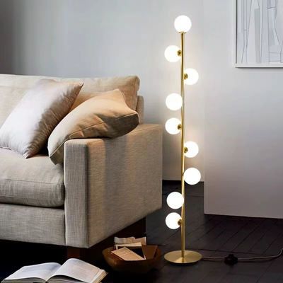 Minimalist Nordic Glass LED Floor Lamp
