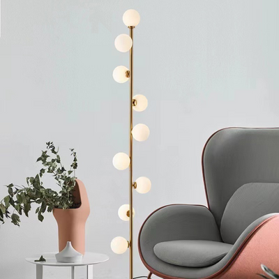 Minimalist Nordic Glass LED Floor Lamp