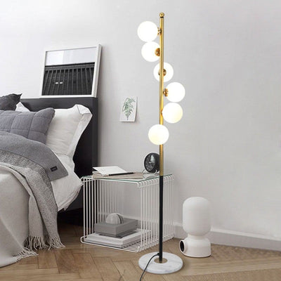 Minimalist Nordic Glass LED Floor Lamp