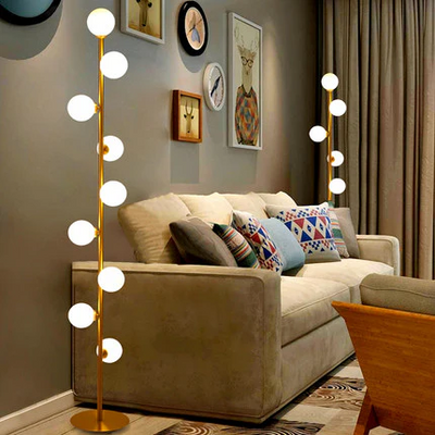 Minimalist Nordic Glass LED Floor Lamp