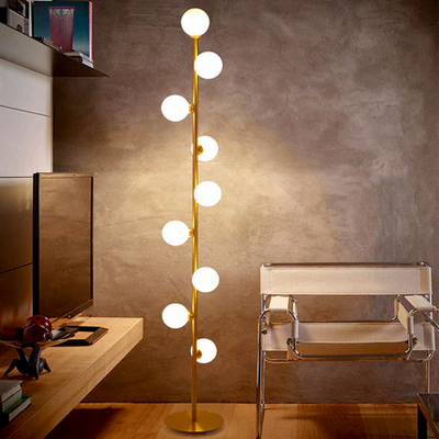 Minimalist Nordic Glass LED Floor Lamp