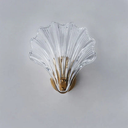CoralBeam – Shell-Shaped Glass Wall Light