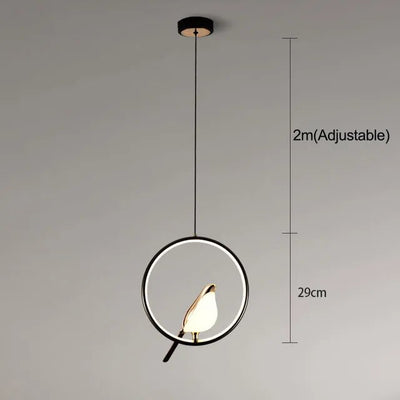MrBird Gold Bird Pendant Light – Modern Elegant Lamp
