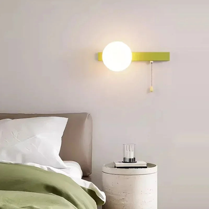 Scandinavian Wall Lamp with LED Lighting