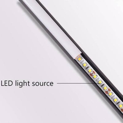 Nordic Minimalist LED Floor Lamp for Living Rooms