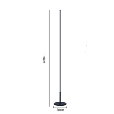Nordic Minimalist LED Floor Lamp for Living Rooms