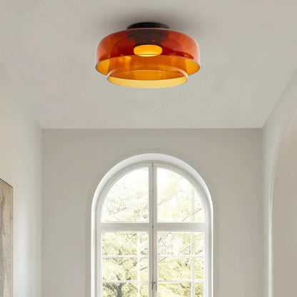 Nordic Designer Medieval Glass Ceiling Lamp
