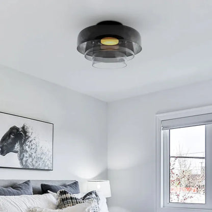 Nordic Designer Medieval Glass Ceiling Lamp