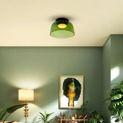 Nordic Designer Medieval Glass Ceiling Lamp