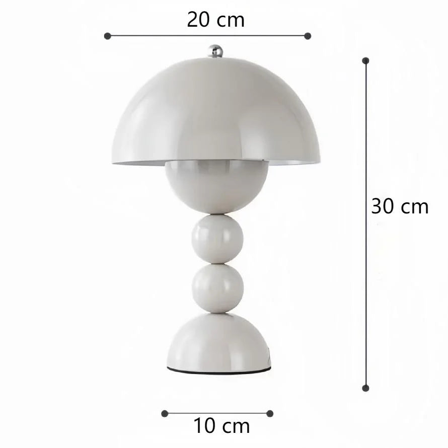 Nordic Rechargeable Flower Portable Table Lamp