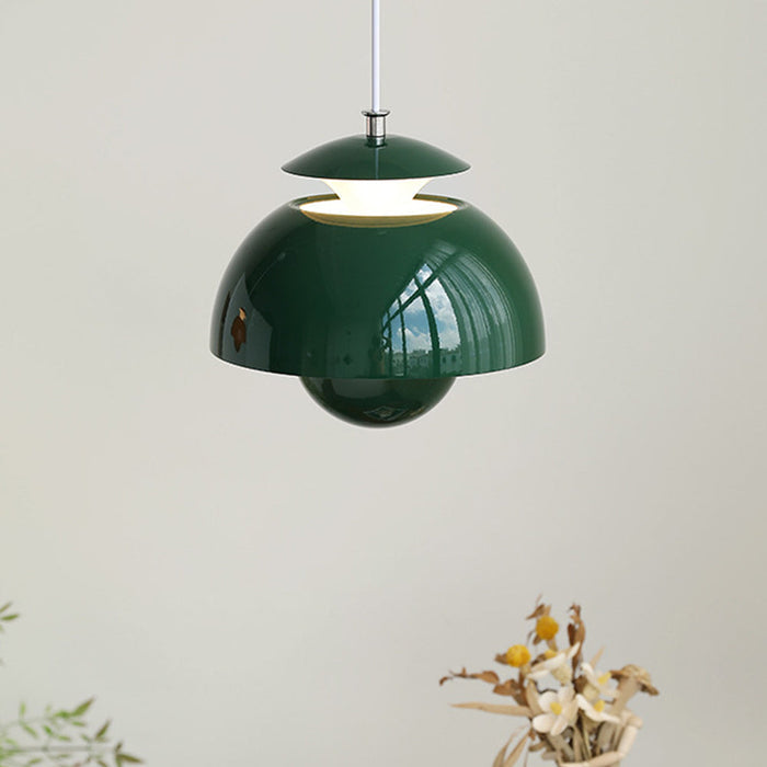 Modern Metal Bud Hanging Light – Danish Design
