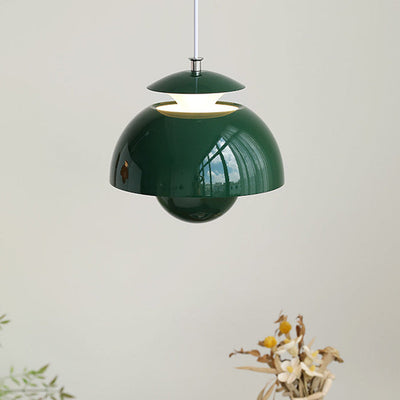 Modern Metal Bud Hanging Light – Danish Design