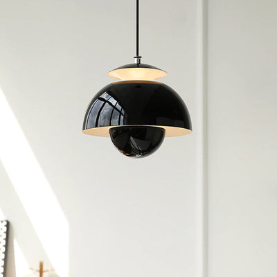 Modern Metal Bud Hanging Light – Danish Design