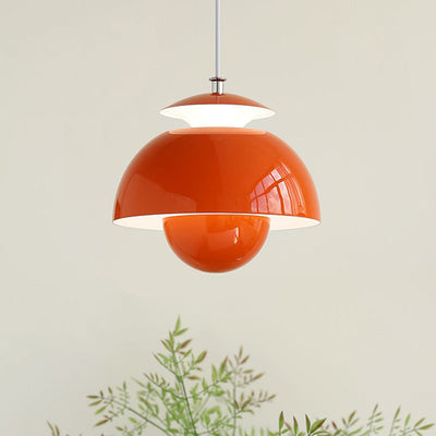 Modern Metal Bud Hanging Light – Danish Design