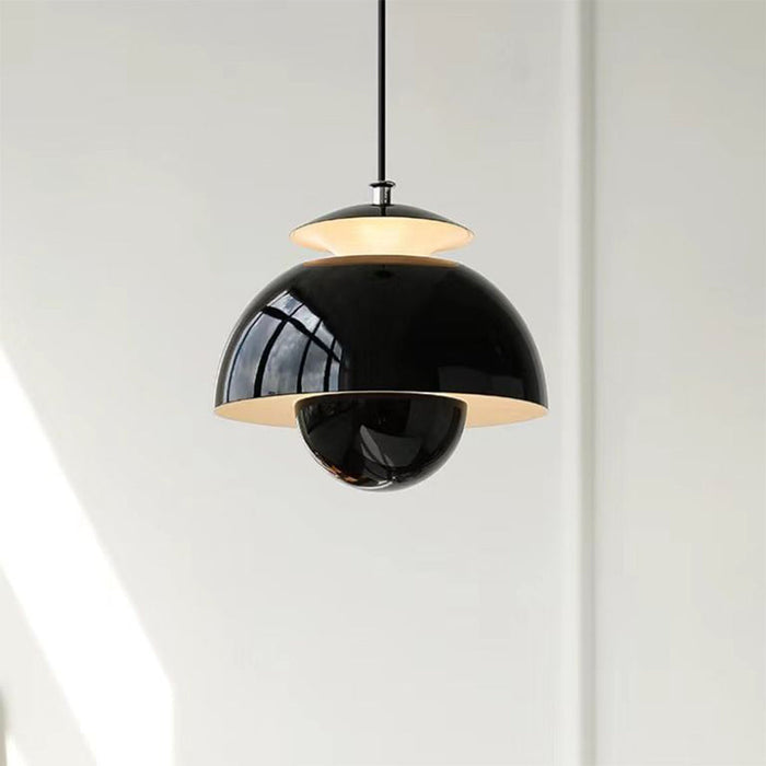 Modern Metal Bud Hanging Light – Danish Design