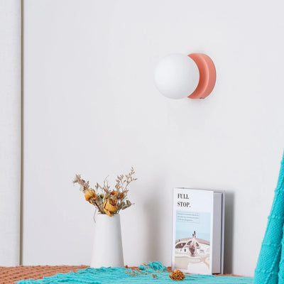 Modern LED Wall Light – Compact Downward Fixture