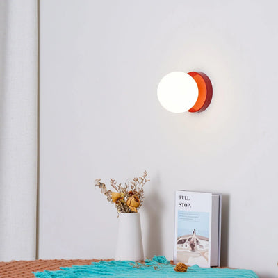 Modern LED Wall Light – Compact Downward Fixture