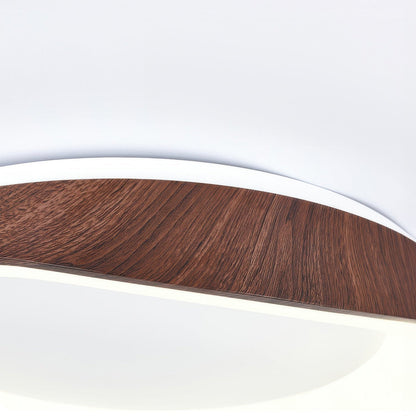 Artistic Wood Grain Ceiling Light