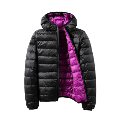 Women’s Reversible Transitional Jacket with Hood