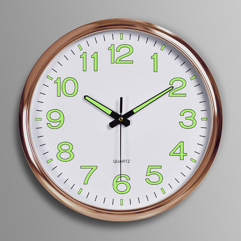 Silent LED Wall Clock 12" for Classroom