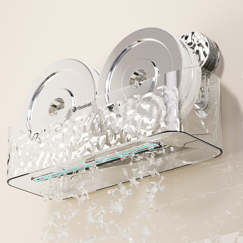 Bathroom Suction Cup Shelf – Easy Storage Solution
