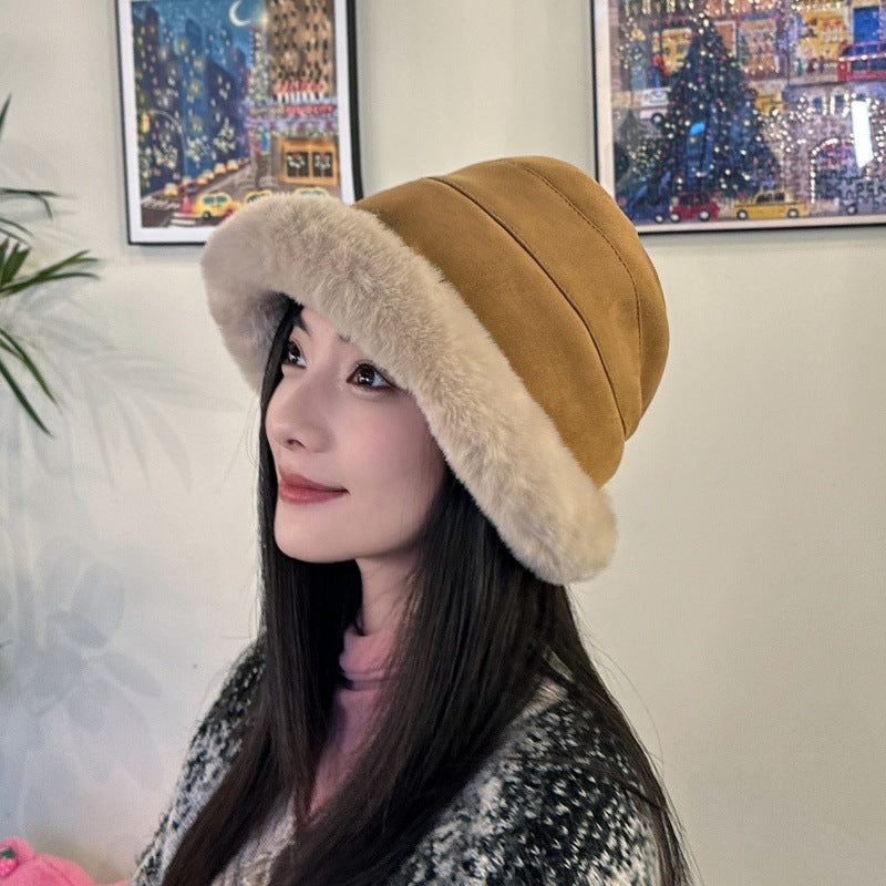 Women’s Faux Fur Winter Beanie Hat