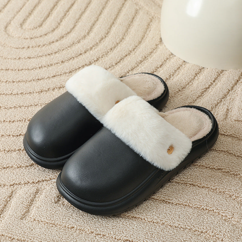 Warm 2-in-1 Indoor Outdoor Slippers Non-Slip