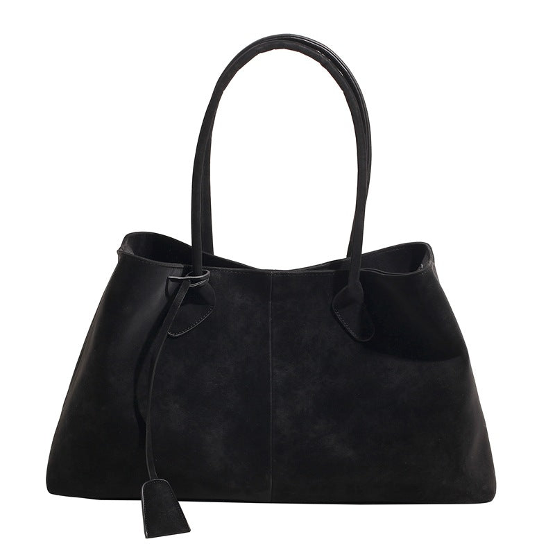 Women's Faux Leather Tote Bag with Spacious Interior