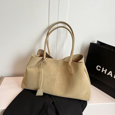 Women's Faux Leather Tote Bag with Spacious Interior