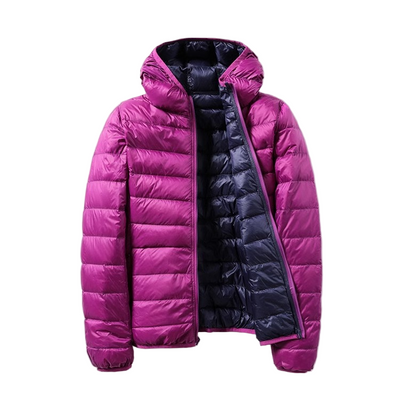 Women’s Reversible Transitional Jacket with Hood