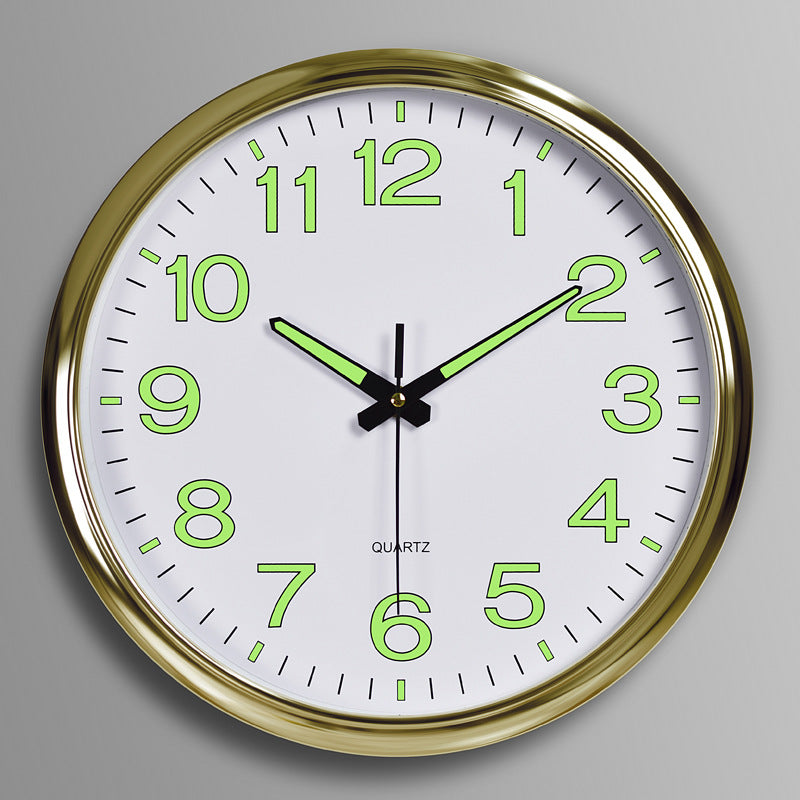 Silent LED Wall Clock 12" for Classroom