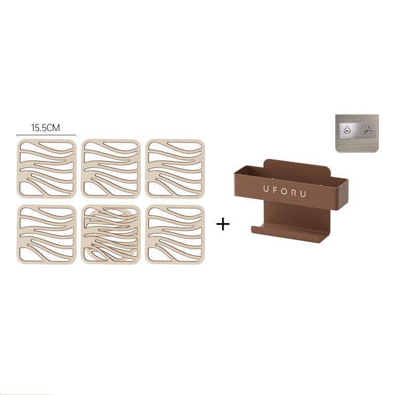 Heat-Resistant Silicone Trivet Coasters – Set of 6