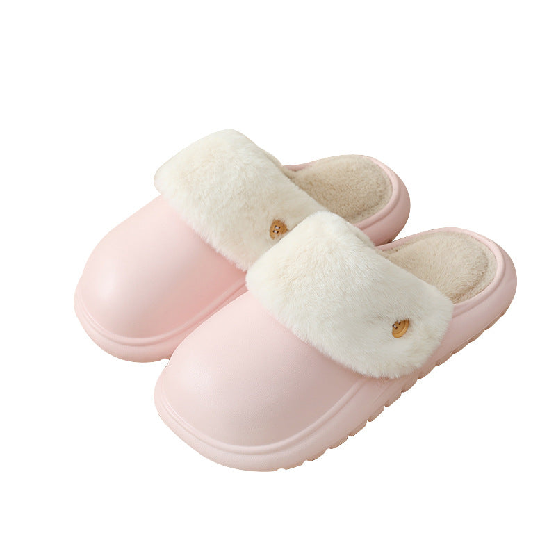 Warm 2-in-1 Indoor Outdoor Slippers Non-Slip