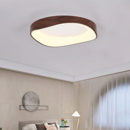 Artistic Wood Grain Ceiling Light