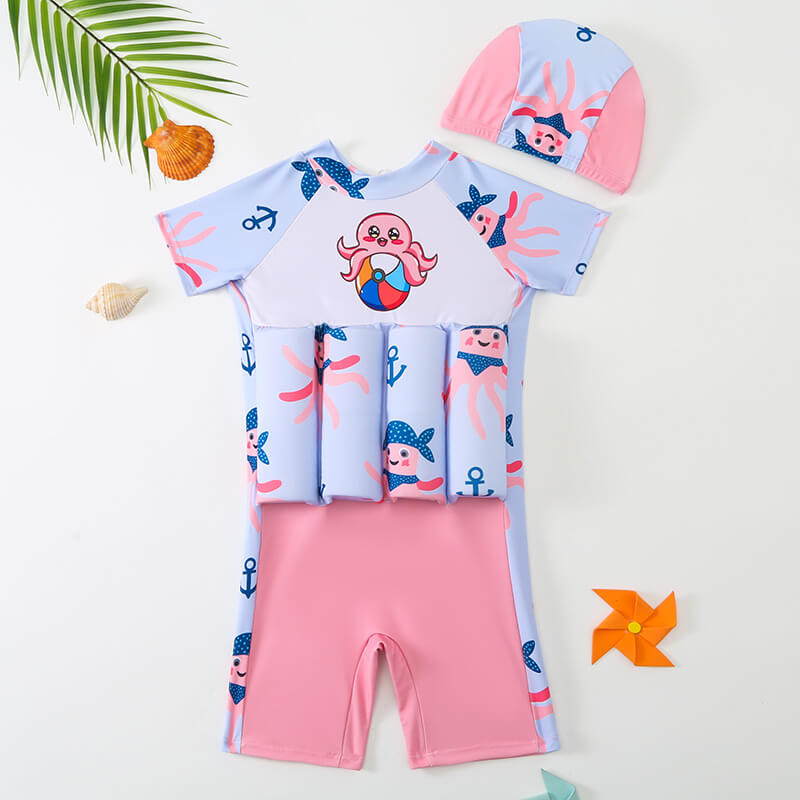 Kids Swim Vest with Buoyancy and Freedom of Movement