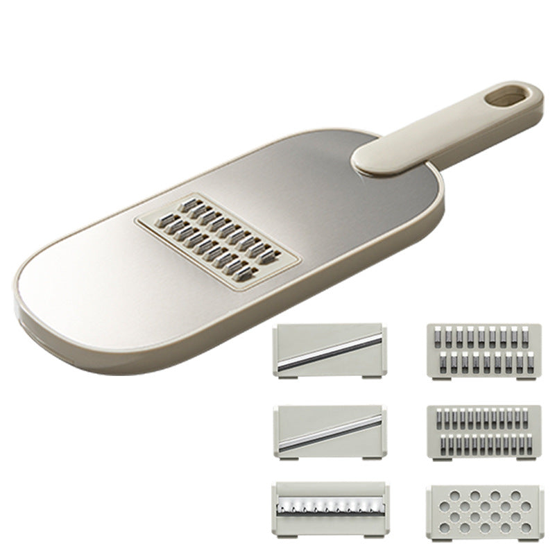 6-in-1 Vegetable Slicer with Safety Guard