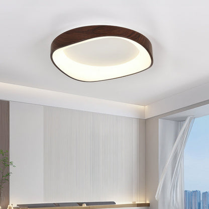 Artistic Wood Grain Ceiling Light